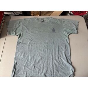 Fayettechill Short Sleeve T Shirt Men's Large Green Ozark Mountain Clothing